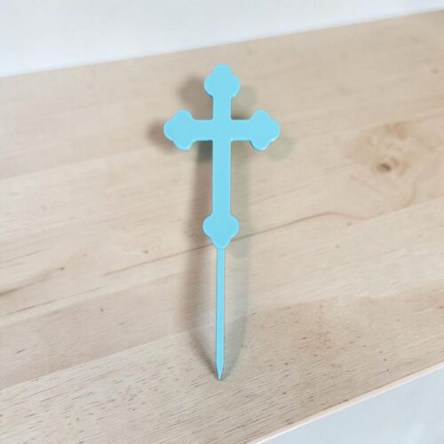 Cake topper Croix | Le Monde du 3D