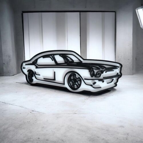 Déco 3D Ford Mustang | Le Monde du 3D