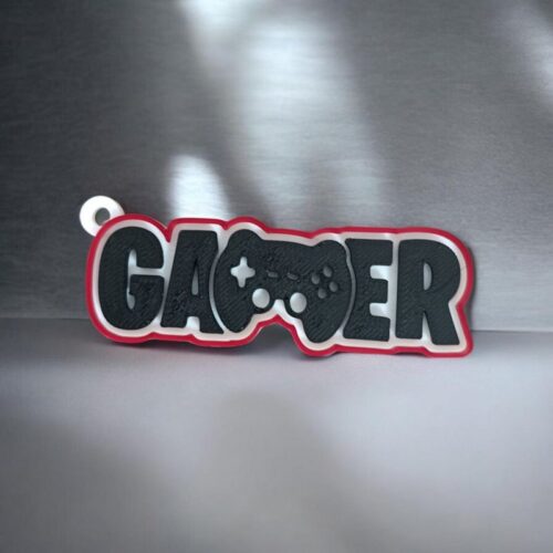 Porte-clés 3D Gamer 🎮 | Le Monde du 3D
