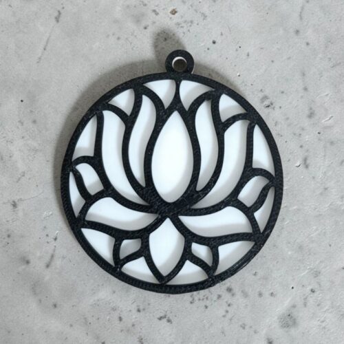 Porte-clés Fleur de Lotus | Le Monde du 3D