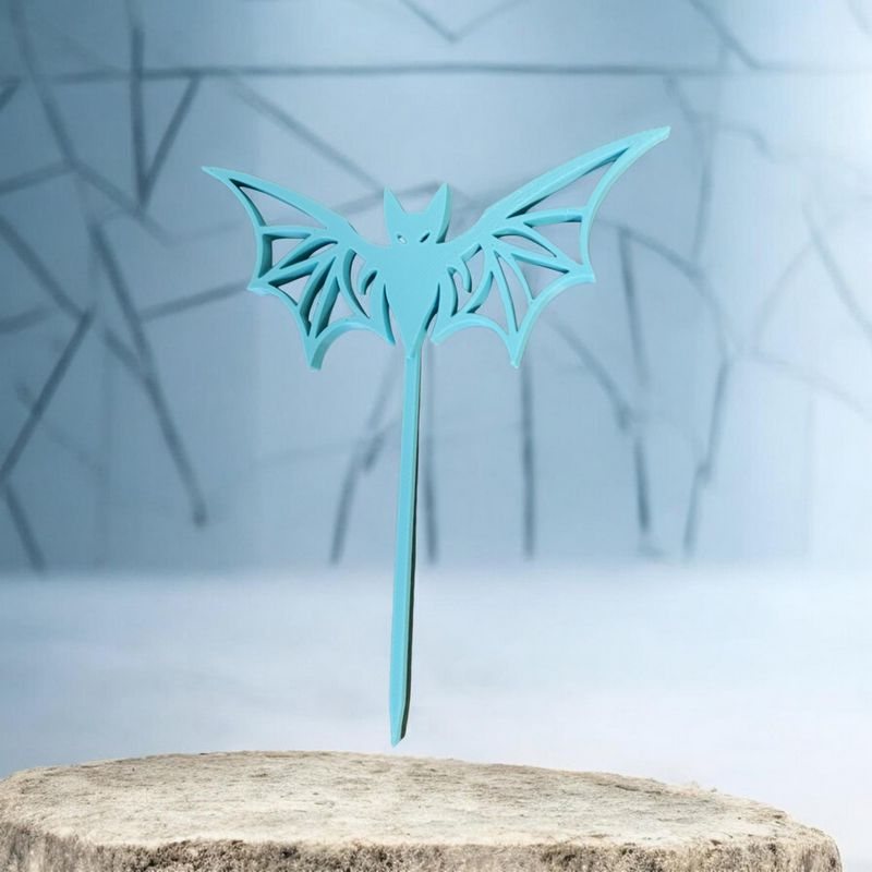 Cake Topper Chauve-Souris Ailes Ajourées 🦇