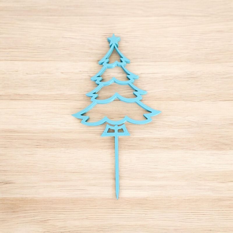 Cake Topper Sapin de Noël Étoile 🎄