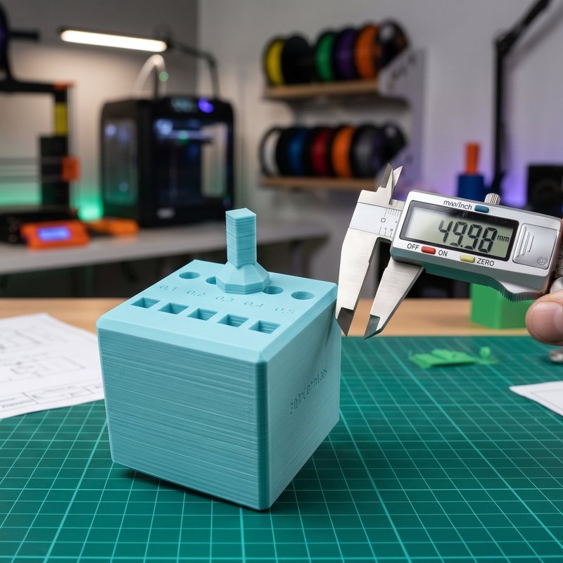 Cube de Calibration Tolérances 📐