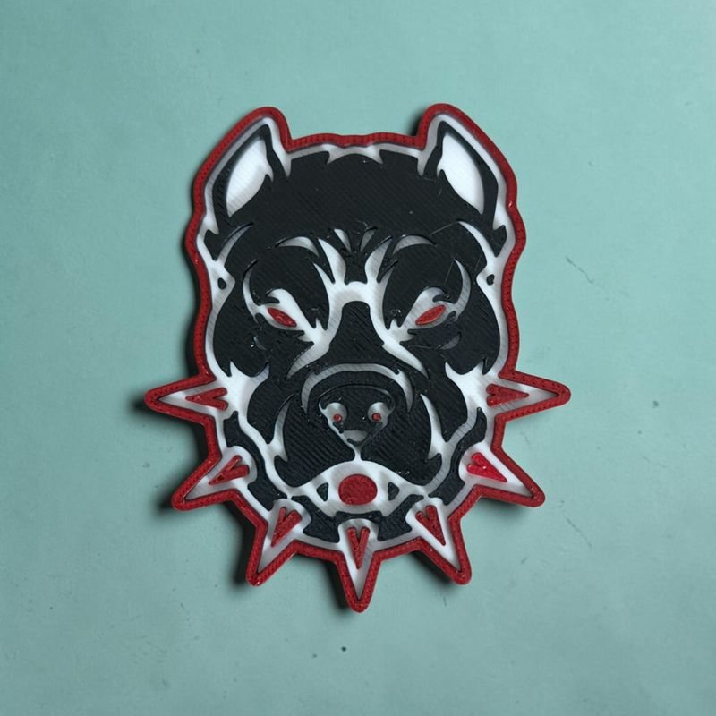 Déco 3D Chien Méchant 🐕