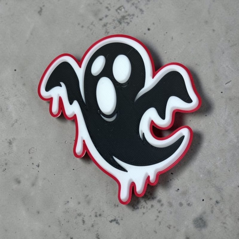 Déco 3D Fantôme 👻