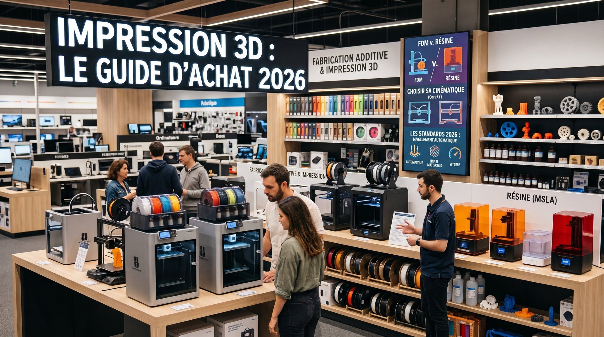 Guide d’achat 2026 : comment choisir son imprimante 3D sans se tromper