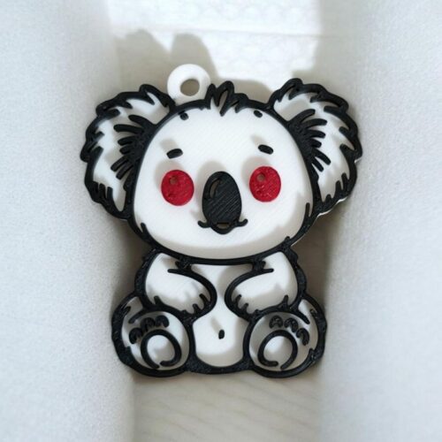 Porte-clés 3D Koala 🐨 | Le Monde du 3D