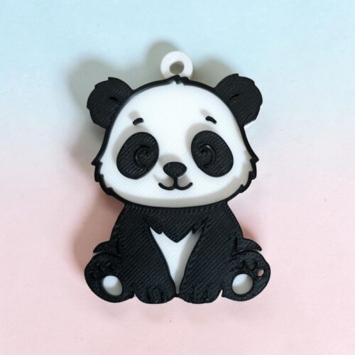 Porte-clés 3D Panda 🐼 | Le Monde du 3D