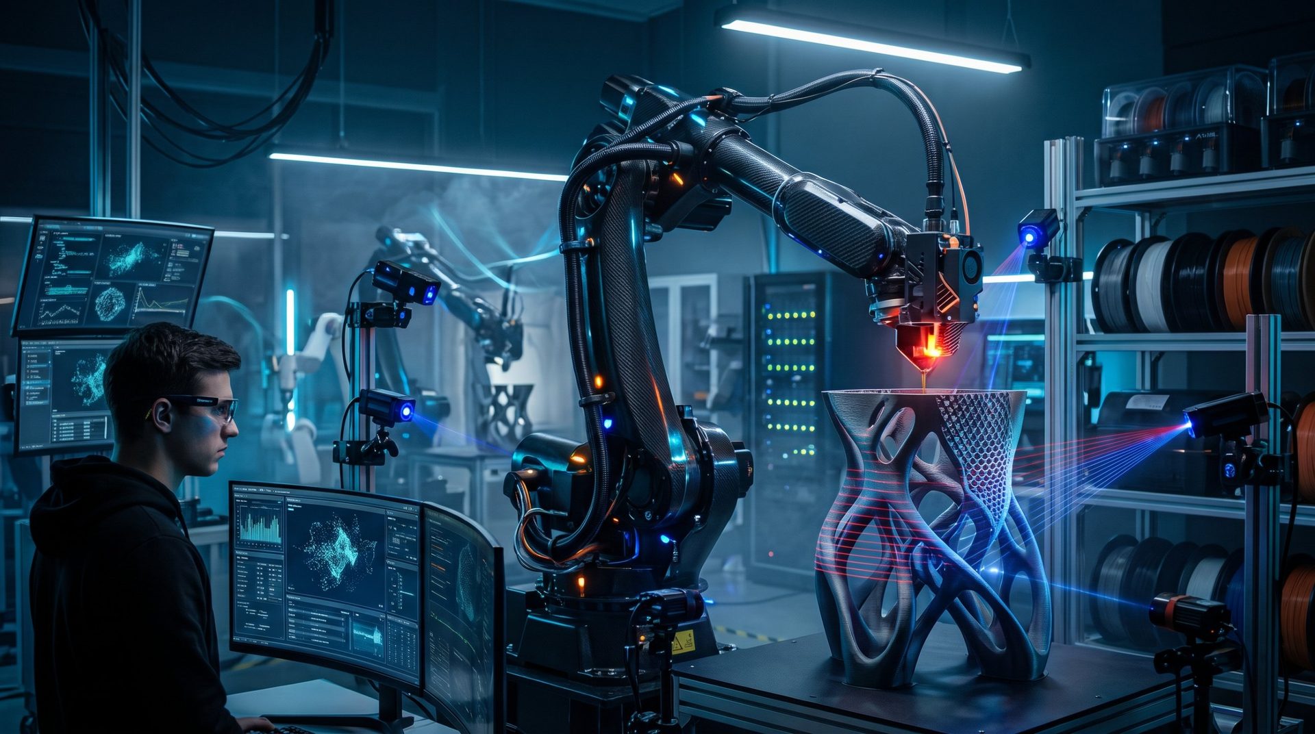 Pourquoi nous étudions l’IA, la robotique et l’impression 3D : les trois piliers de l’autonomie créative