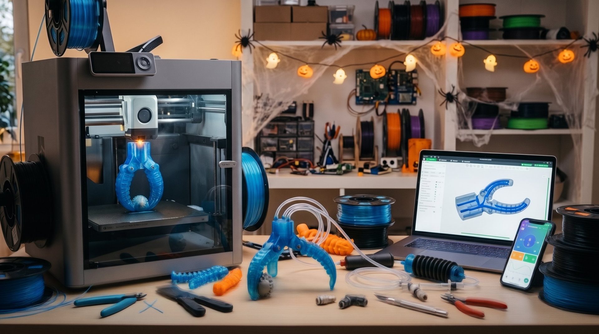 Robotique souple (Soft Robotics) en impression 3D : réalité d’atelier ou défi d’ingénierie ?