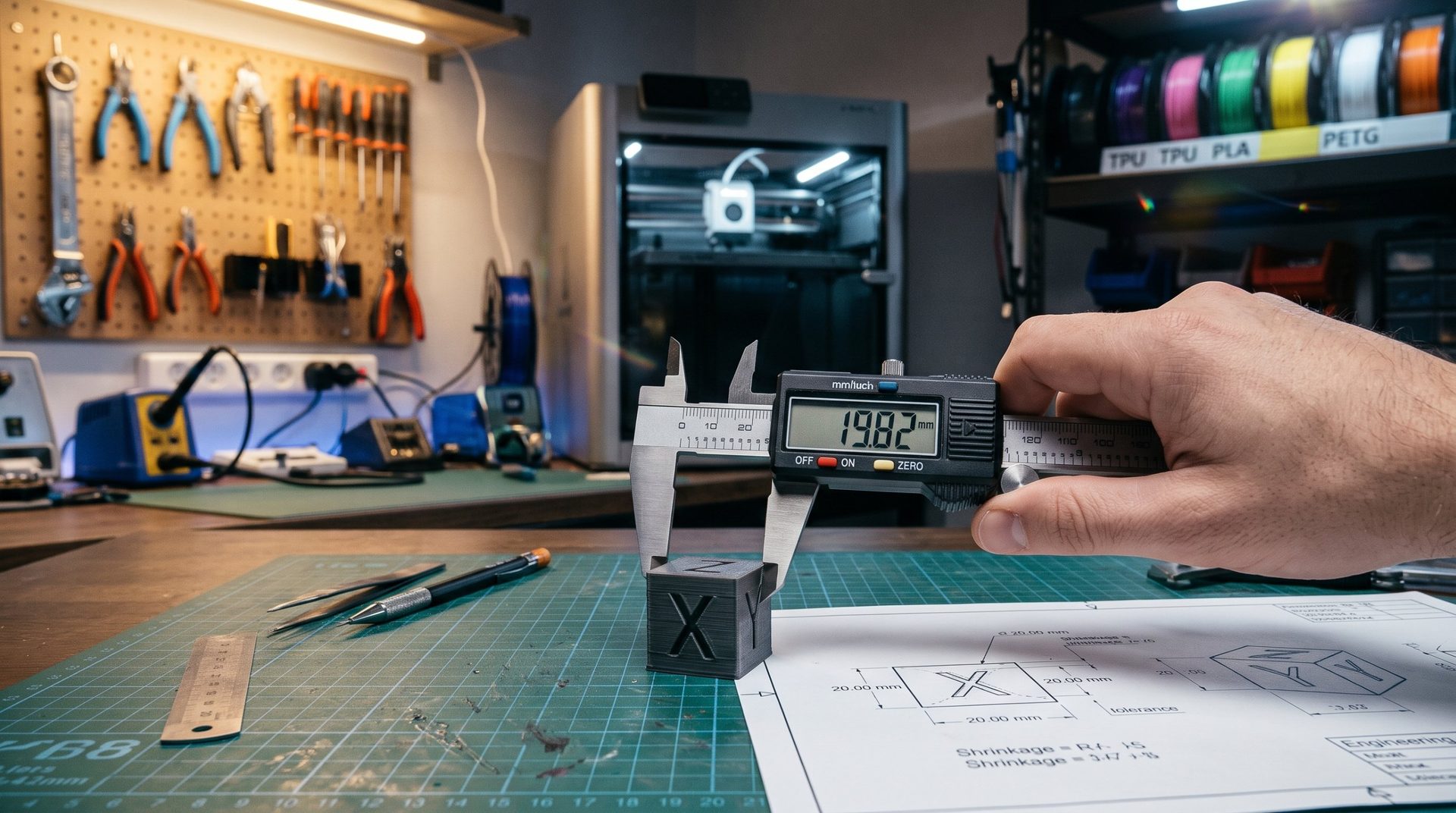 Tolérances dimensionnelles en impression 3D : pourquoi votre pièce n’a jamais la bonne taille